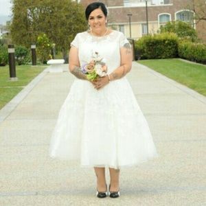 Vintage style wedding dress